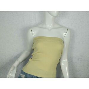 Meshki Sweater Sleeveless Tube Top Shirt Size S‎